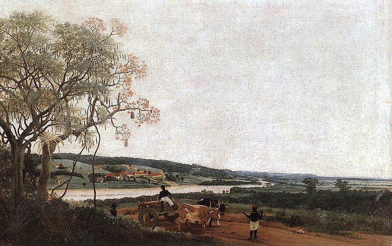 Frans Post The Ox Cart